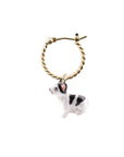 French Bulldog mini hoop - Nach Bijoux