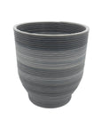 Grár Flora Pot, stór - Plastplan