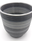 Grár Flora Pot, stór - Plastplan