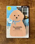Toy Poodle Memo - Greeting Life