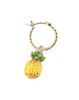 pineapple mini hoop - Nach Bijoux