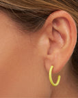 Color Hoop Medium - Lime