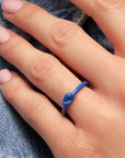 Love Knot Ring - Dazzling Blue