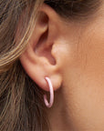 Color Hoop Medium - Light Pink