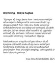 Drottning - Hvít