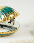 Blue & Gold Shell - Nach Bijoux