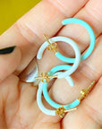 Color Hoop Medium - Light Blue