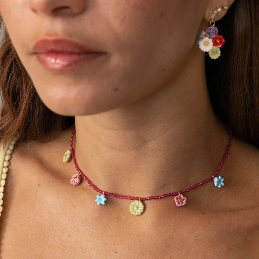 Pearl and flower - Nach Bijoux