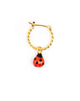 ladybug mini hoop - Nach Bijoux