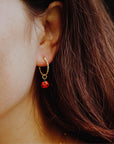 ladybug mini hoop - Nach Bijoux