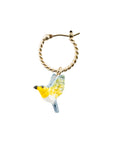 blue warbler mini hoop - Nach Bijoux