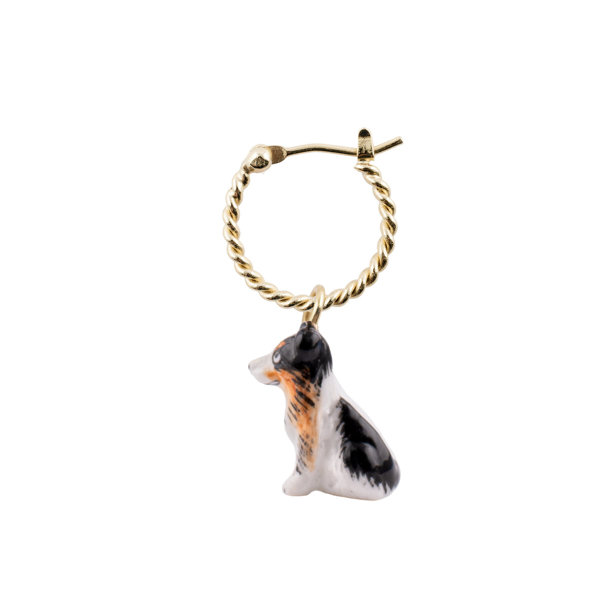 Australian Shepherd mini hoop - Nach Bijoux
