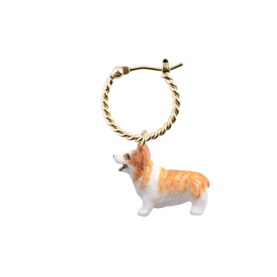 Corgi mini hoop - Nach Bijoux
