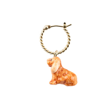 Cocker Spaniel mini hoop - Nach Bijoux