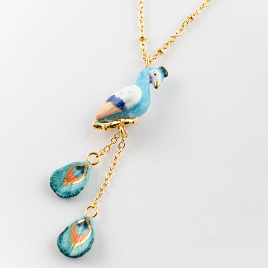 Peacock on branch - Nach Bijoux