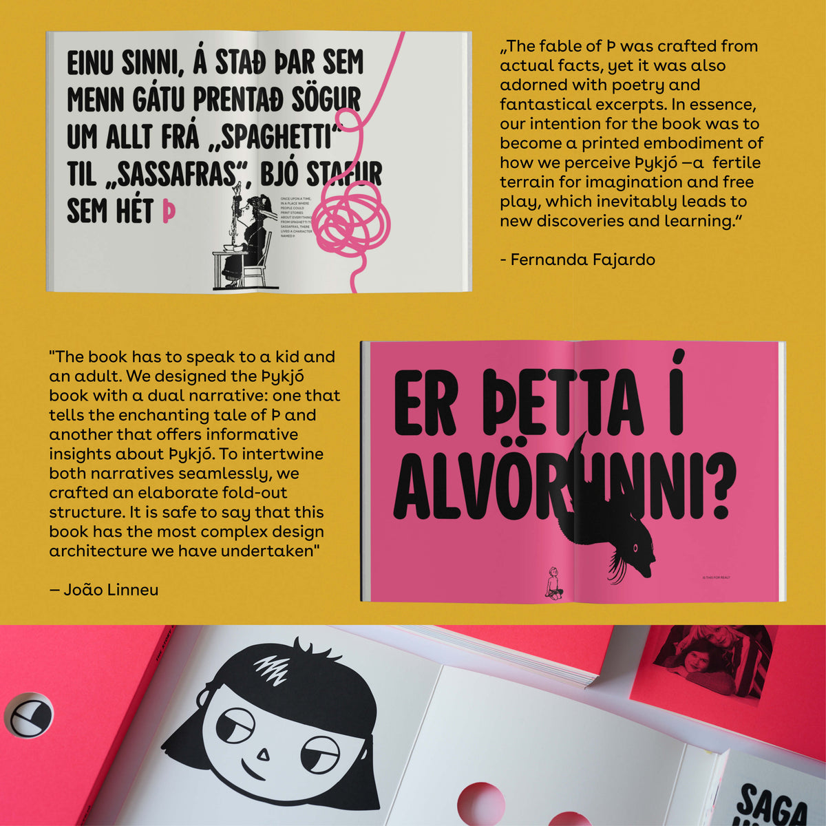 Saga um Þykjó - Þykjó hönnunarteymi
