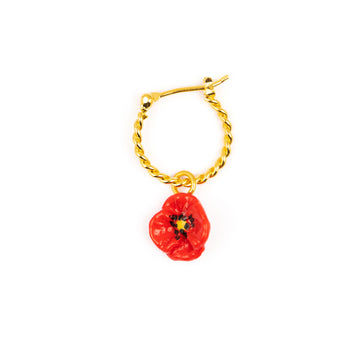 Poppy mini hoop - Nach Bijoux