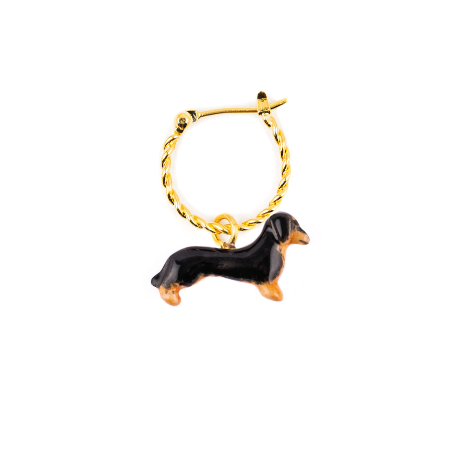 Teckel mini hoop - Nach Bijoux