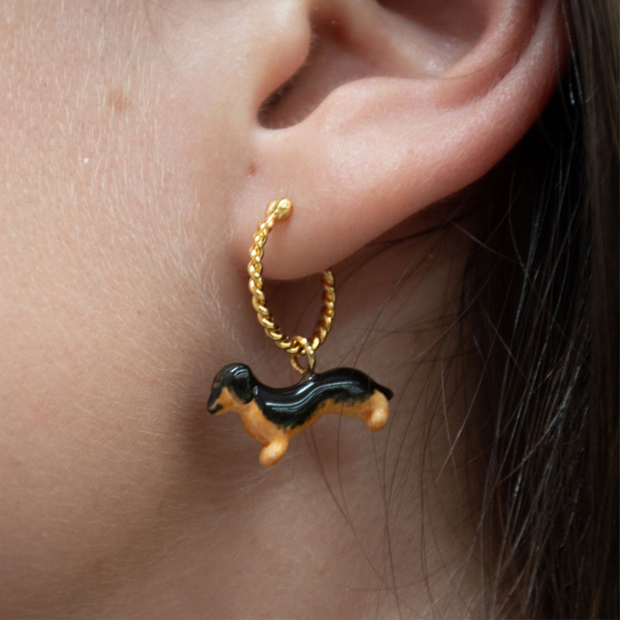 Teckel mini hoop - Nach Bijoux
