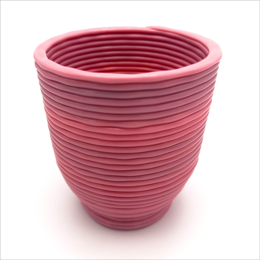 Fjólublár Flora Pot - Plastplan