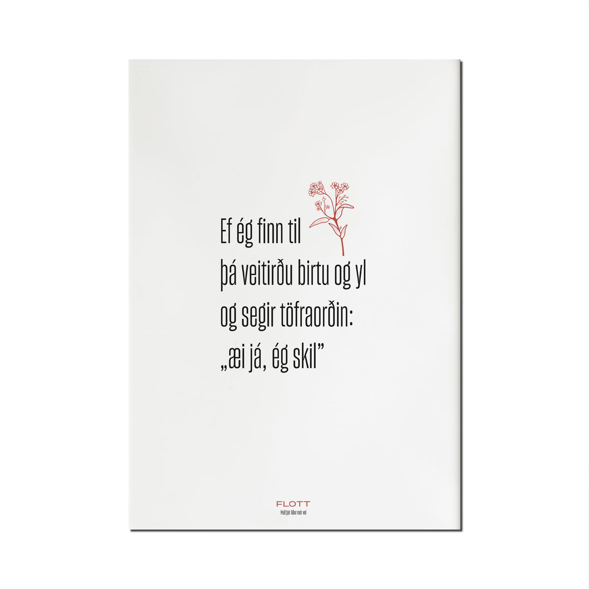Með þér líður mér vel - FLOTT
