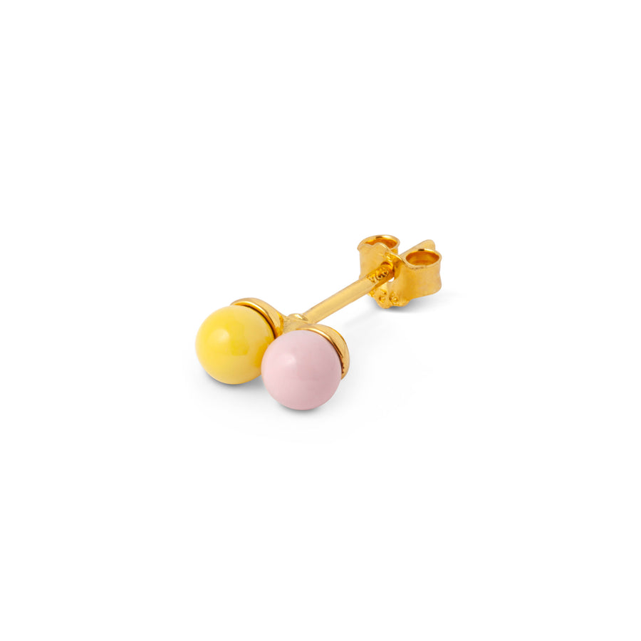 Double Color Ball - Light Pink/Yellow