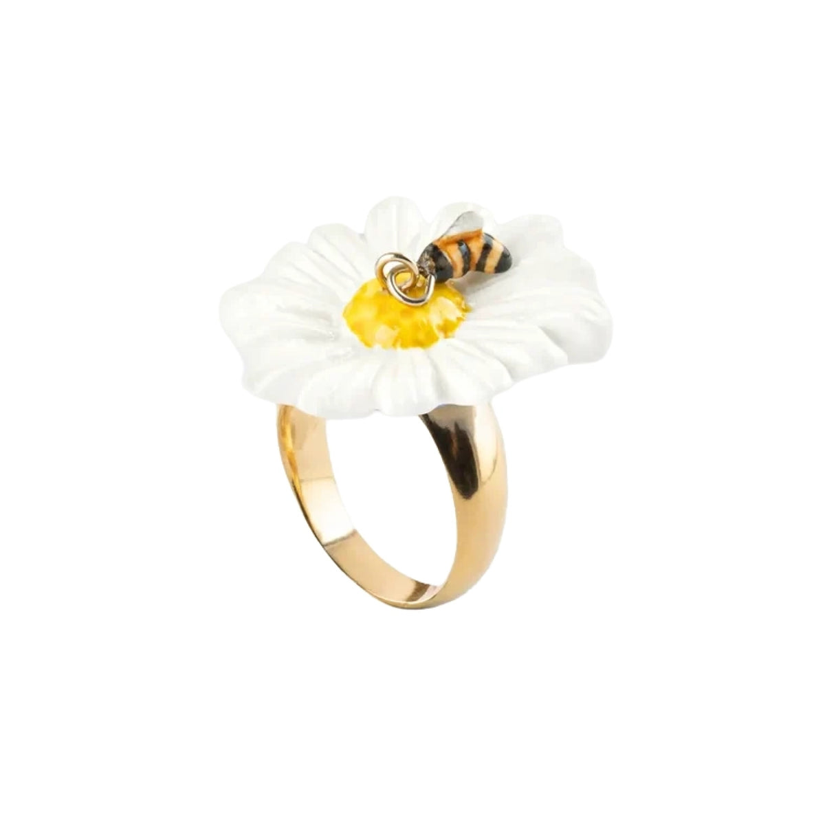 Maxi daisy with bee charm - Nach Bijoux