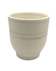 Hvítur Flora Pot, stór - Plastplan