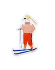 The Austrian Ski Man - Límmiði