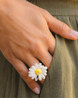 Maxi daisy with bee charm - Nach Bijoux