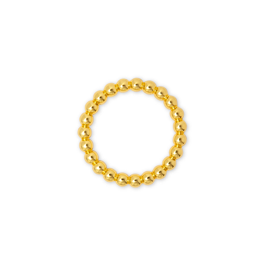 Color Ball Ring - Gold