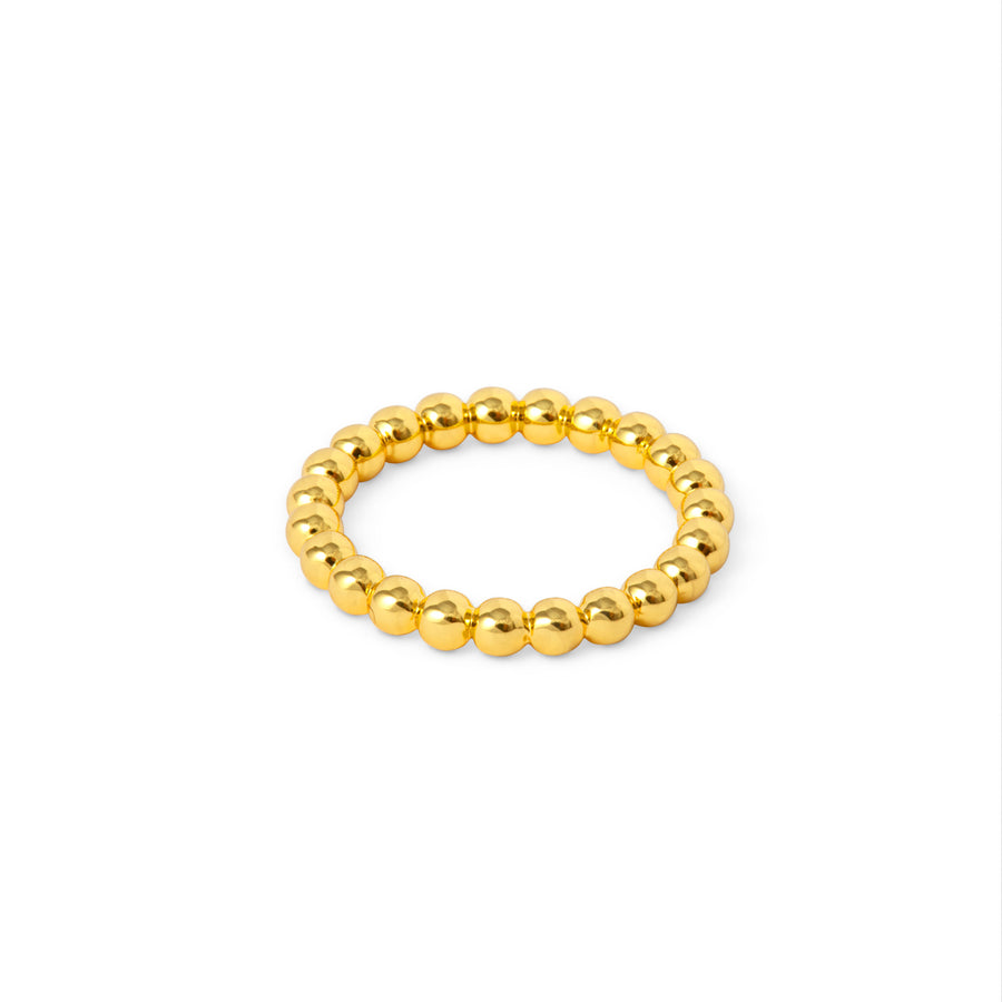 Color Ball Ring - Gold