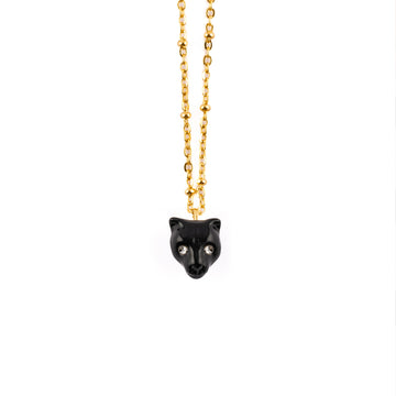 Black panther with rhinestones - Nach Bijoux