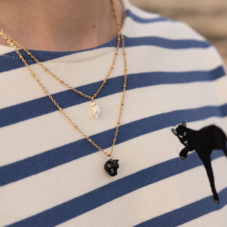 Black panther with rhinestones - Nach Bijoux