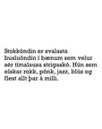 STOKKÖND - Ef ég væri fugl