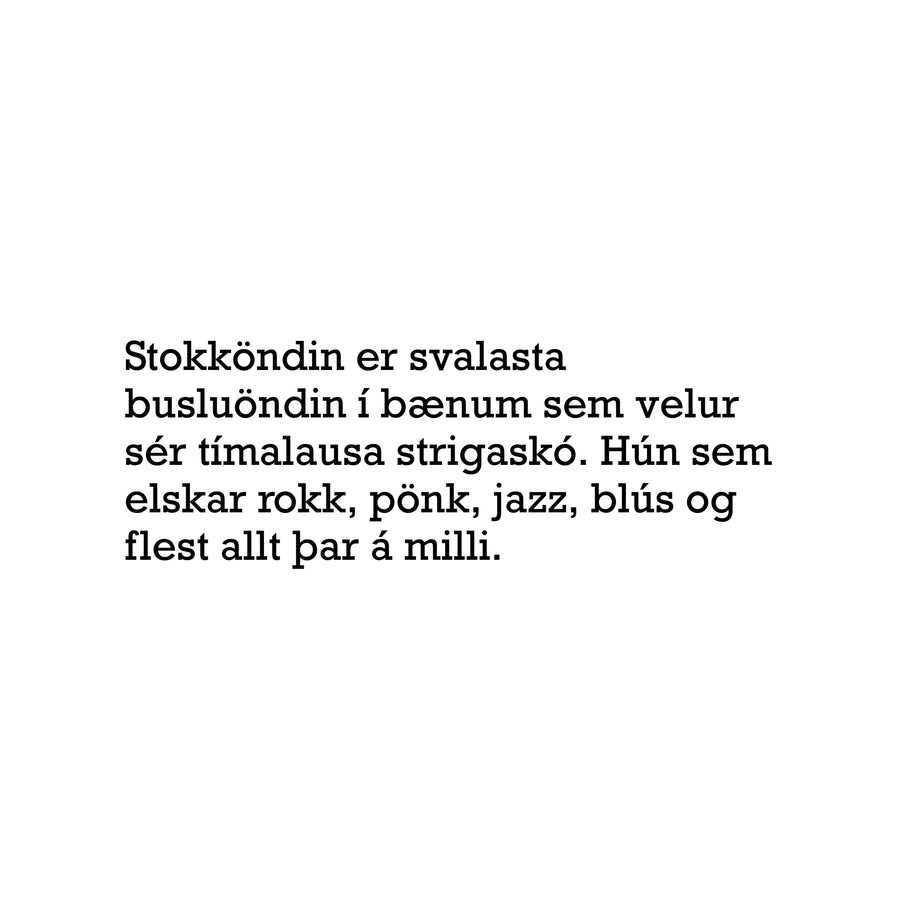 STOKKÖND - Ef ég væri fugl