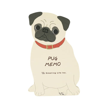 Pug Memo - Greeting Life