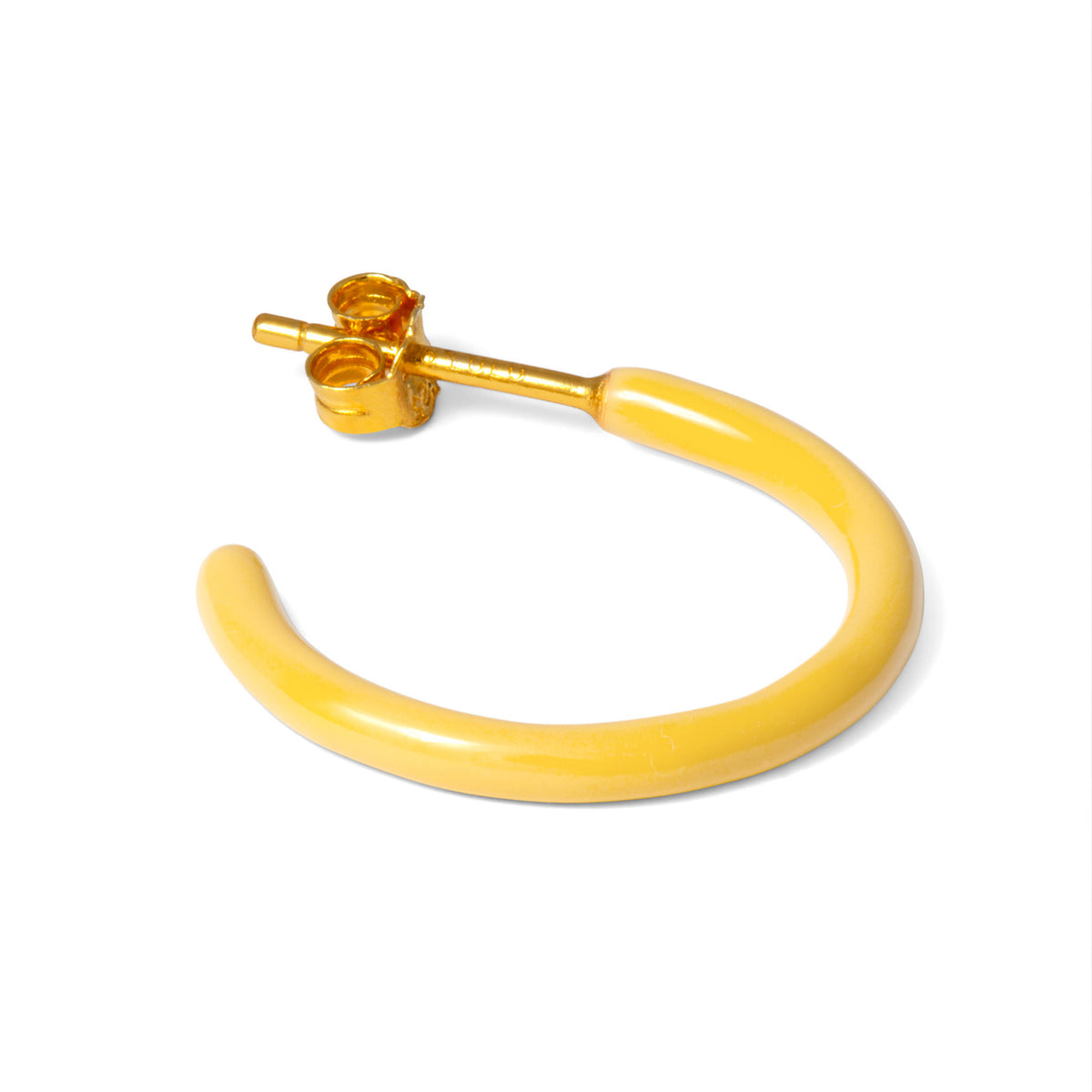 Color Hoop Medium - Yellow