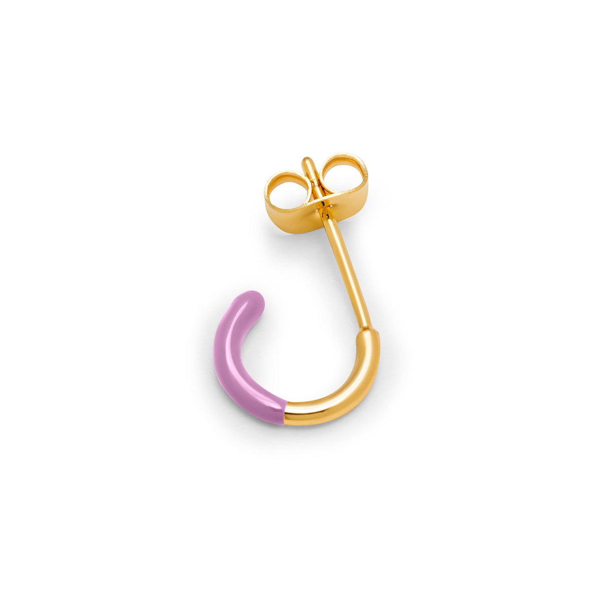 Color Hoop Half Dip - Purple