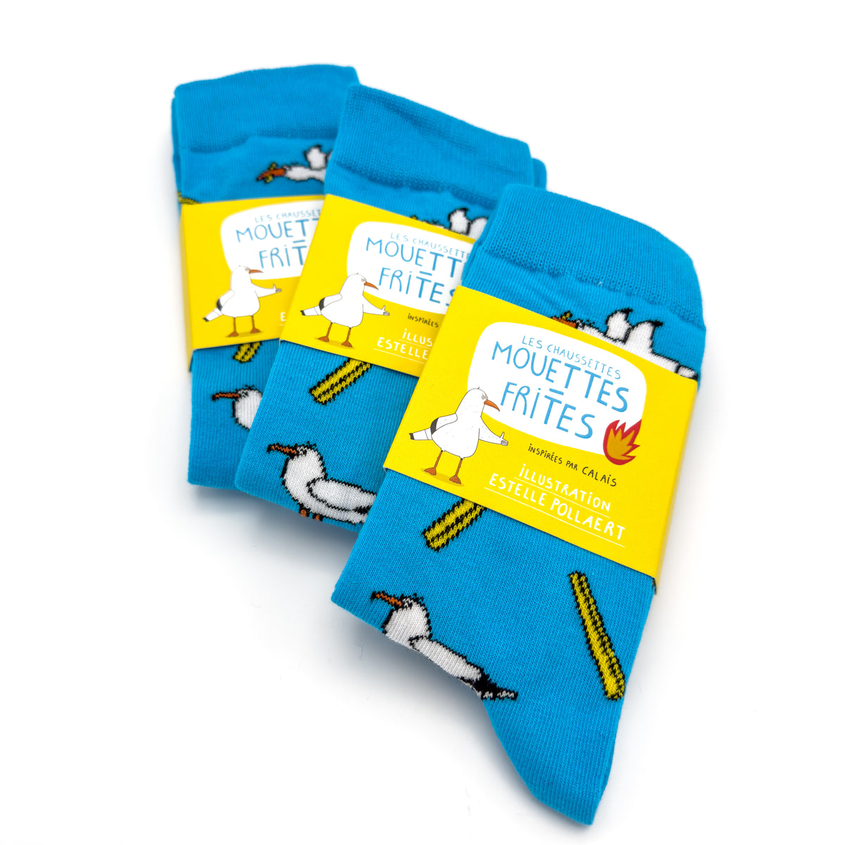 Seagull Fries sokkar - Estelle Pollaert