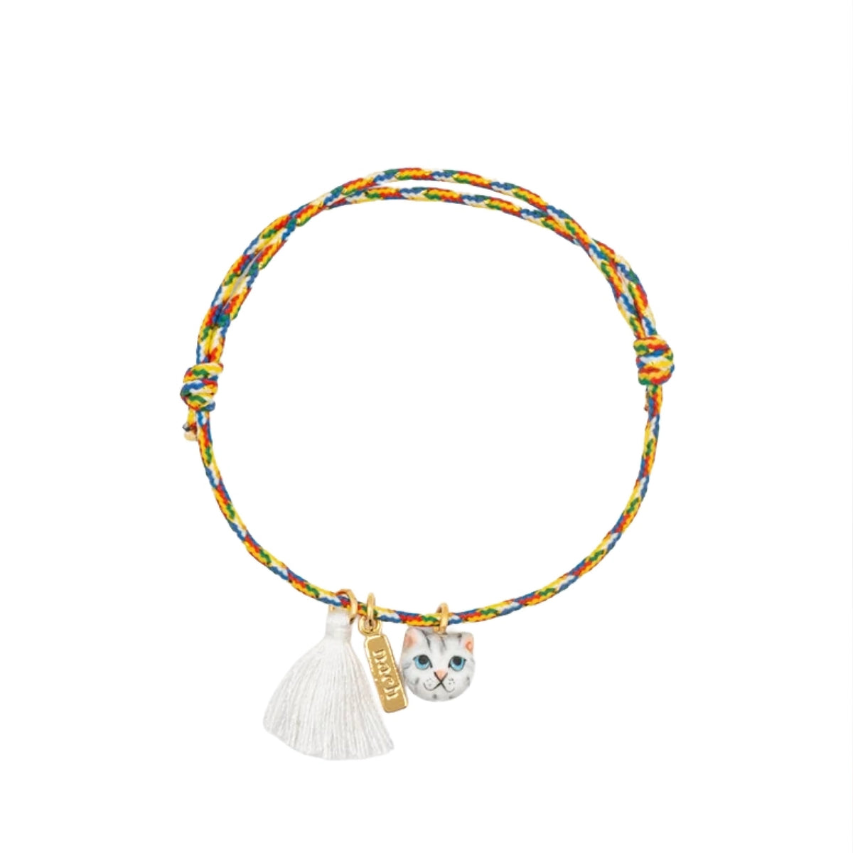 Tabby cat with tassel Multicolor - Nach Bijoux