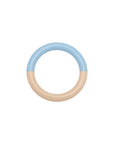 Double Color Ring - Light Blue/Buttercream