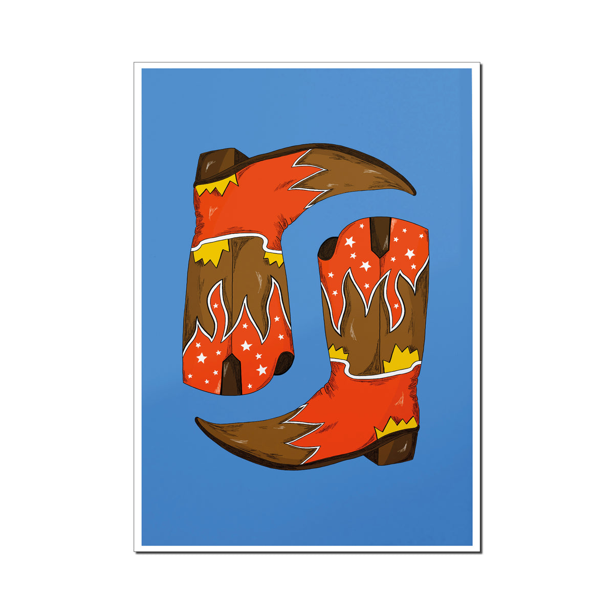 Cow Boy Boots - Estelle Pollaert