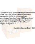 Bíóblaður - Spurningaspil