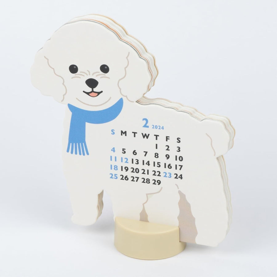 Toy Poodle Calendar mini 2024 - Greeting Life