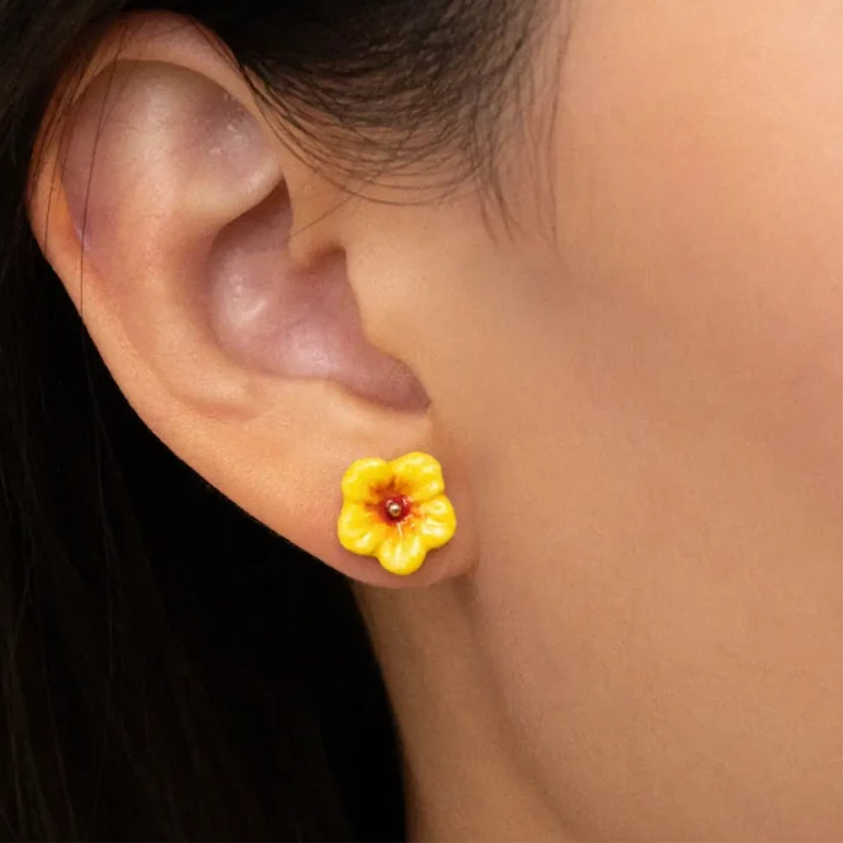 yellow hibiscus - Nach Bijoux
