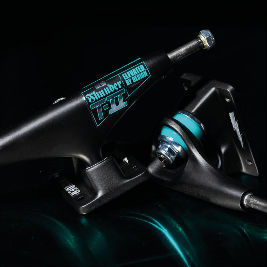 Thunder T-II Team Matte black 148- Thunder Trucks