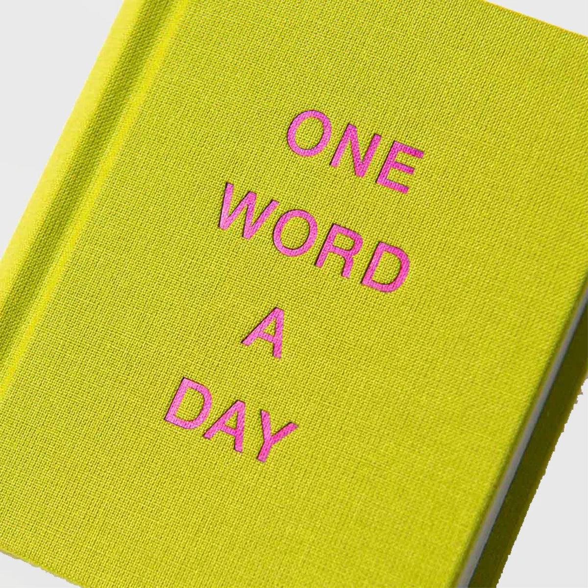 "One Word a Day" - Green Metallic Edition