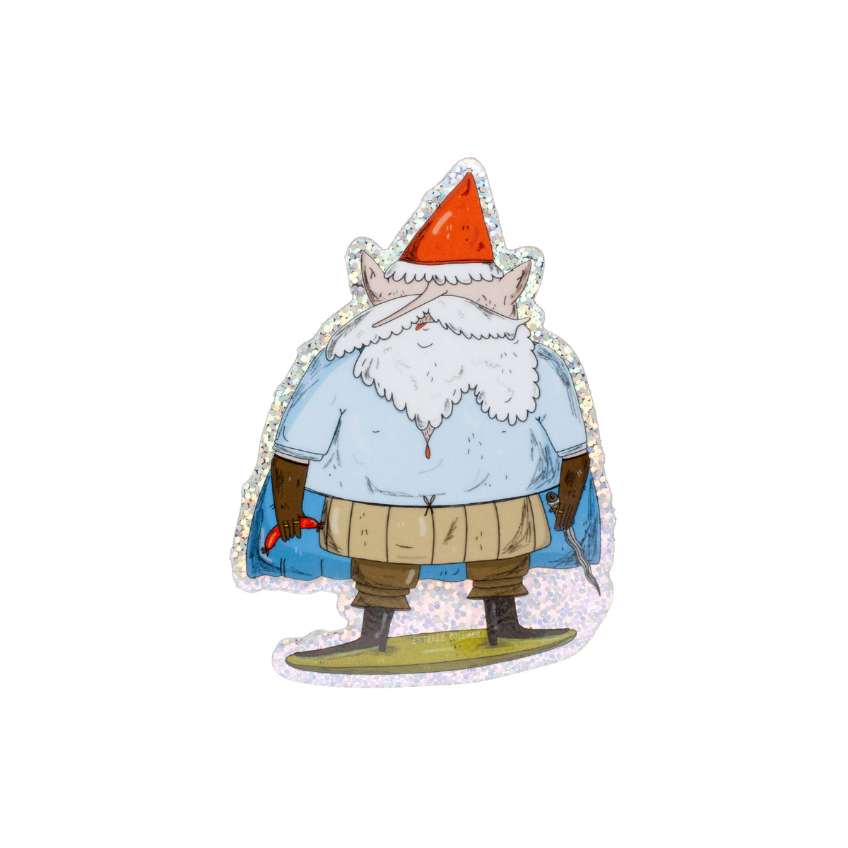 Glitter Gnome - Límmiði
