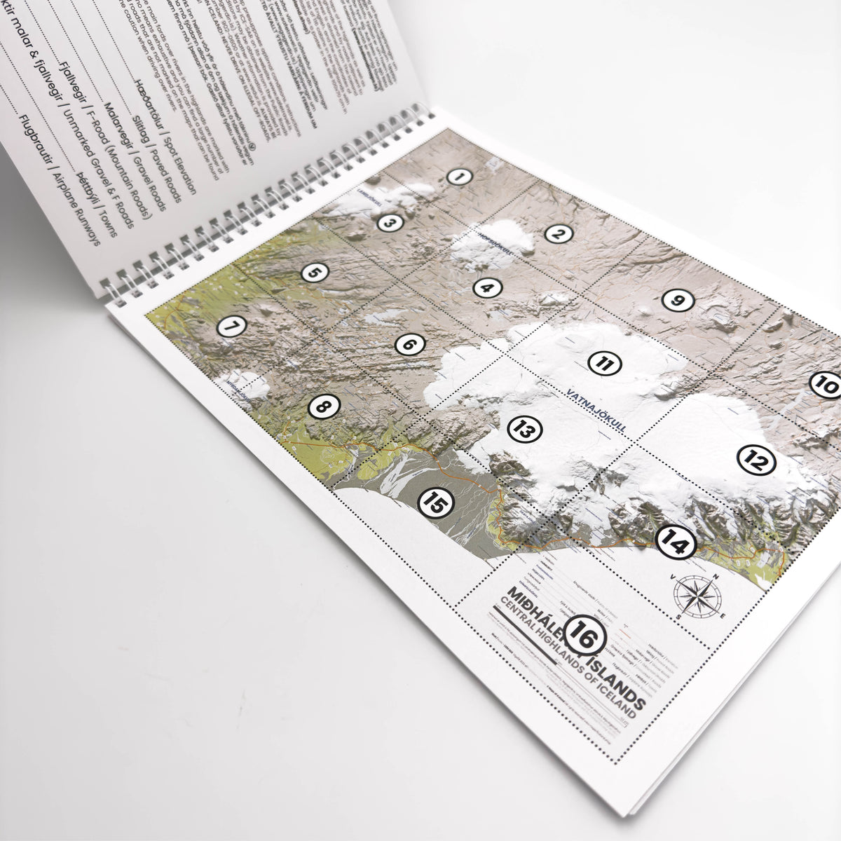 Miðhálendi Íslands - Maps of Iceland
